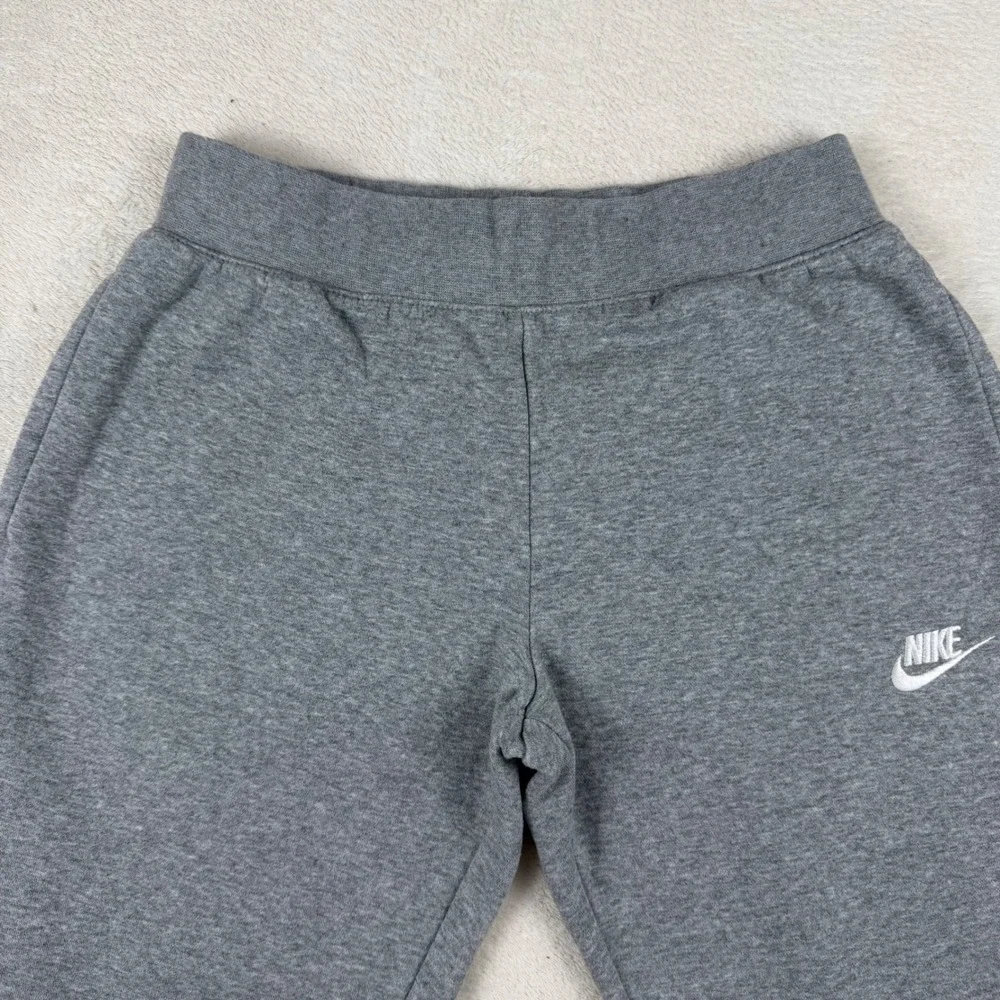 Nike Youth Grey Joggers Sweatpants Logo‎ Size L
